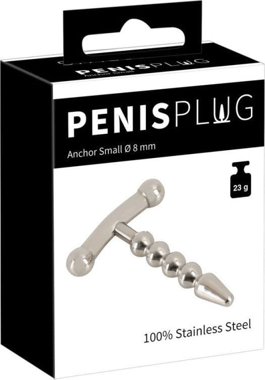Plug uretrale sonda pene acciaio Anchor Small inox design ad ancora stimolatore in prodotto Erosdom - Palmi, commercioVirtuoso.it