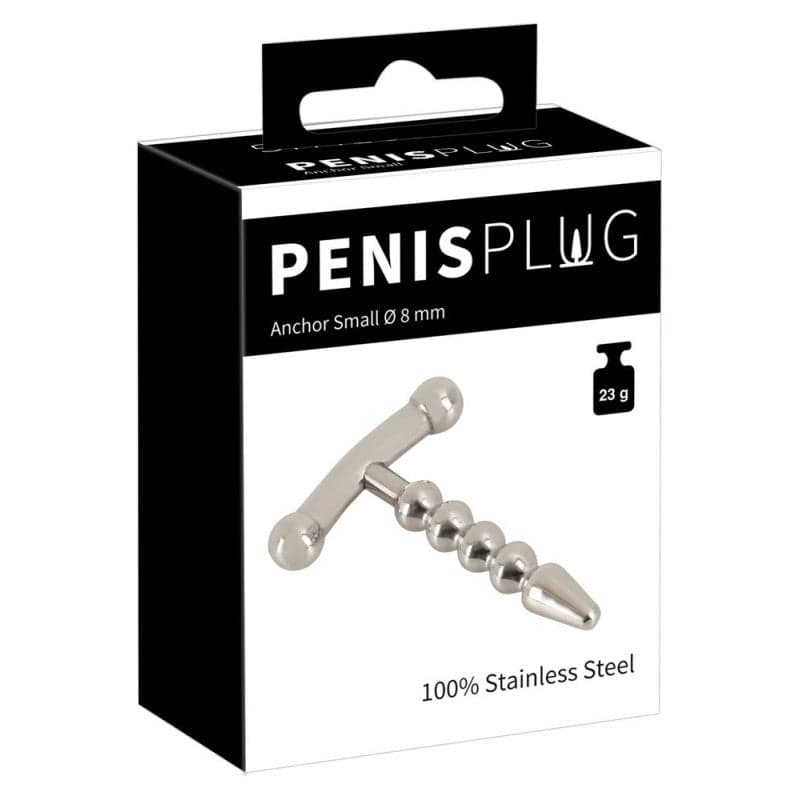 Plug uretrale sonda pene acciaio Anchor Small inox design ad ancora stimolatore in prodotto Erosdom - Palmi, commercioVirtuoso.it