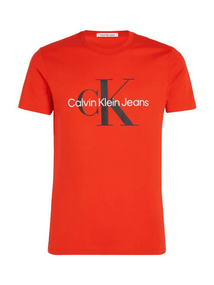 Maglietta Calvin Klein per uomo a manica corta, cotone 100%, manica corta, maglia estiva in T-shirt Loweconomy - Marineo, commercioVirtuoso.it