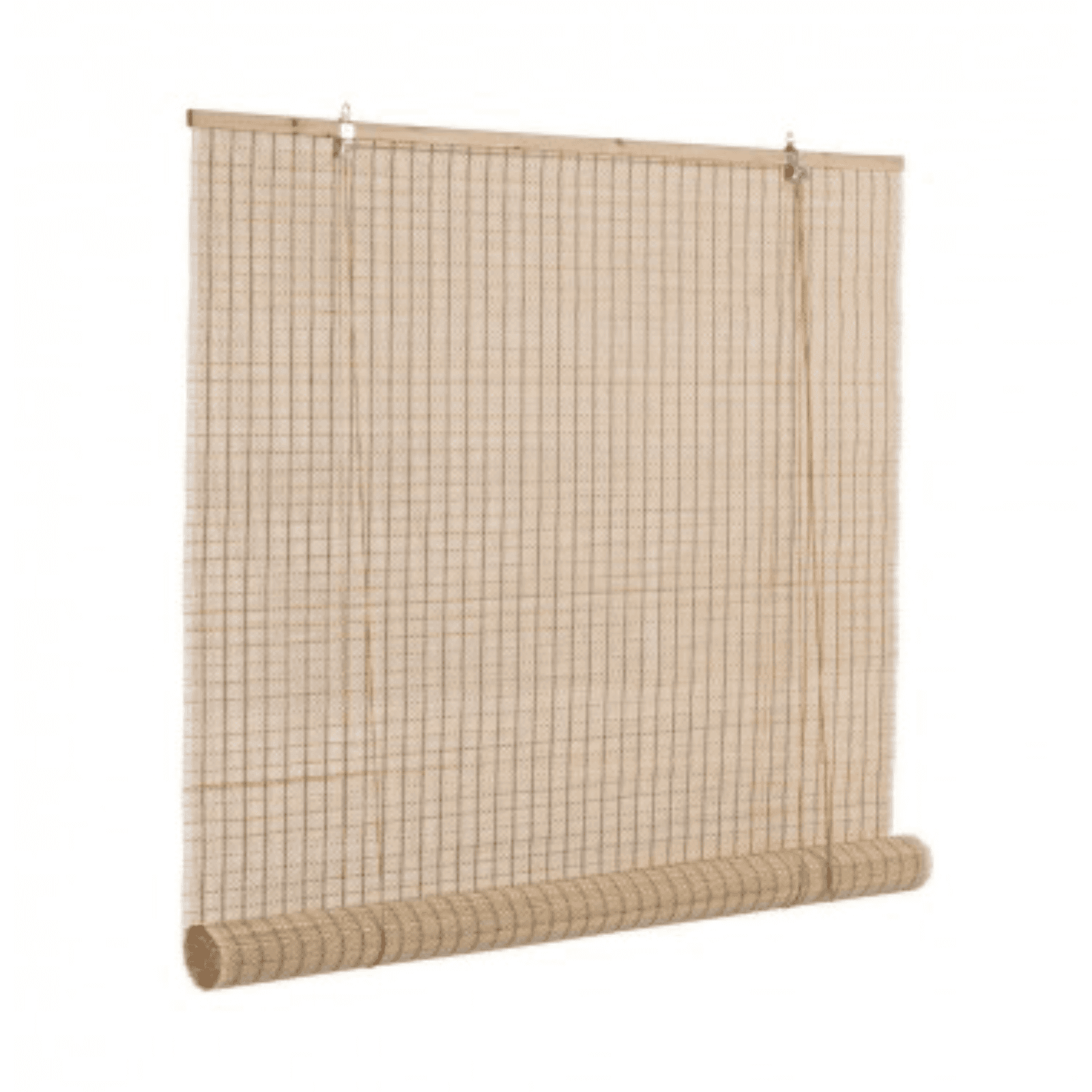 Tenda Anna naturale in bamboo, barre in legno e filo di poliestere copertura 75% - 5
