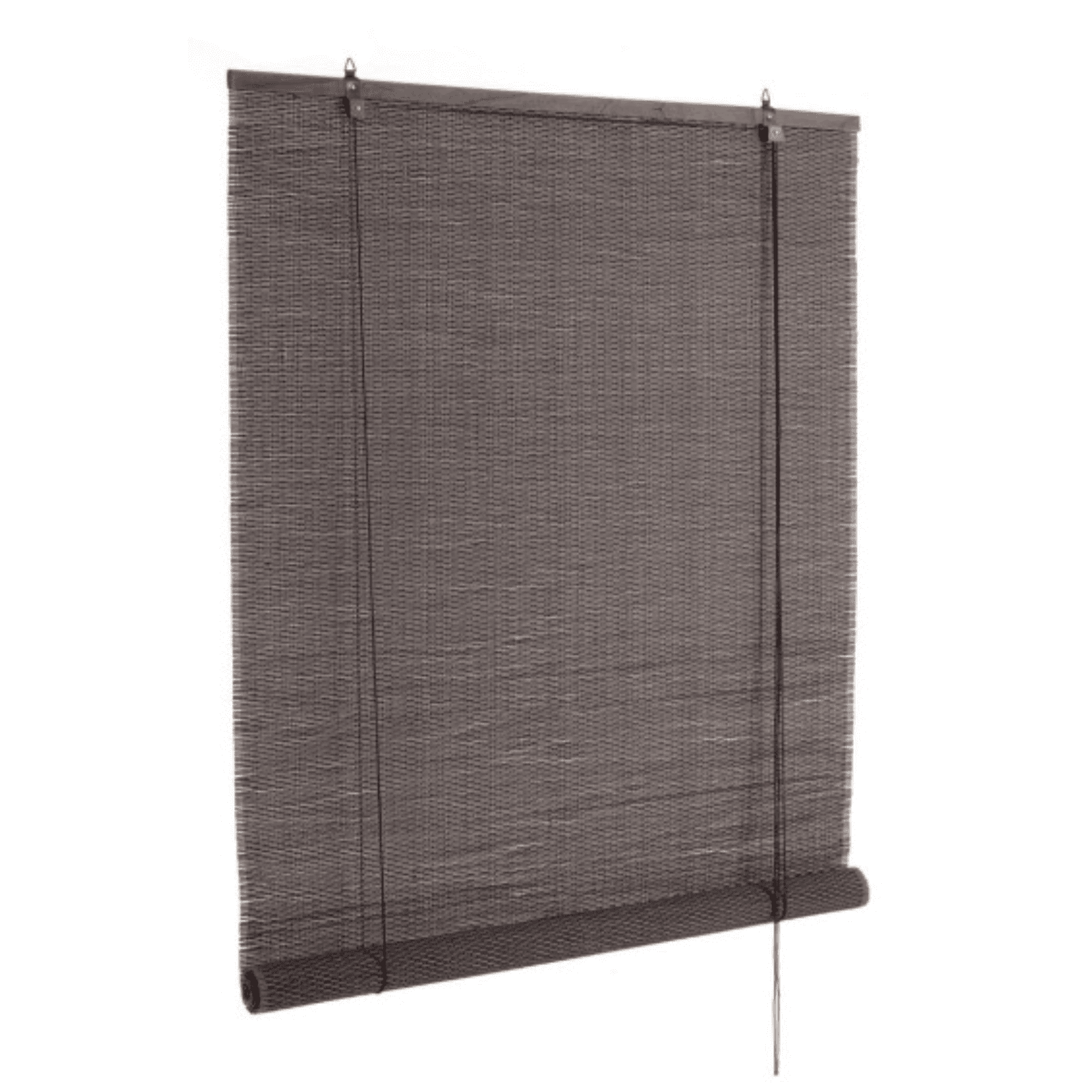 Tenda Anna Nero in bamboo, barre in legno e filo di poliestere copertura 75% – Bizzotto Homemotion