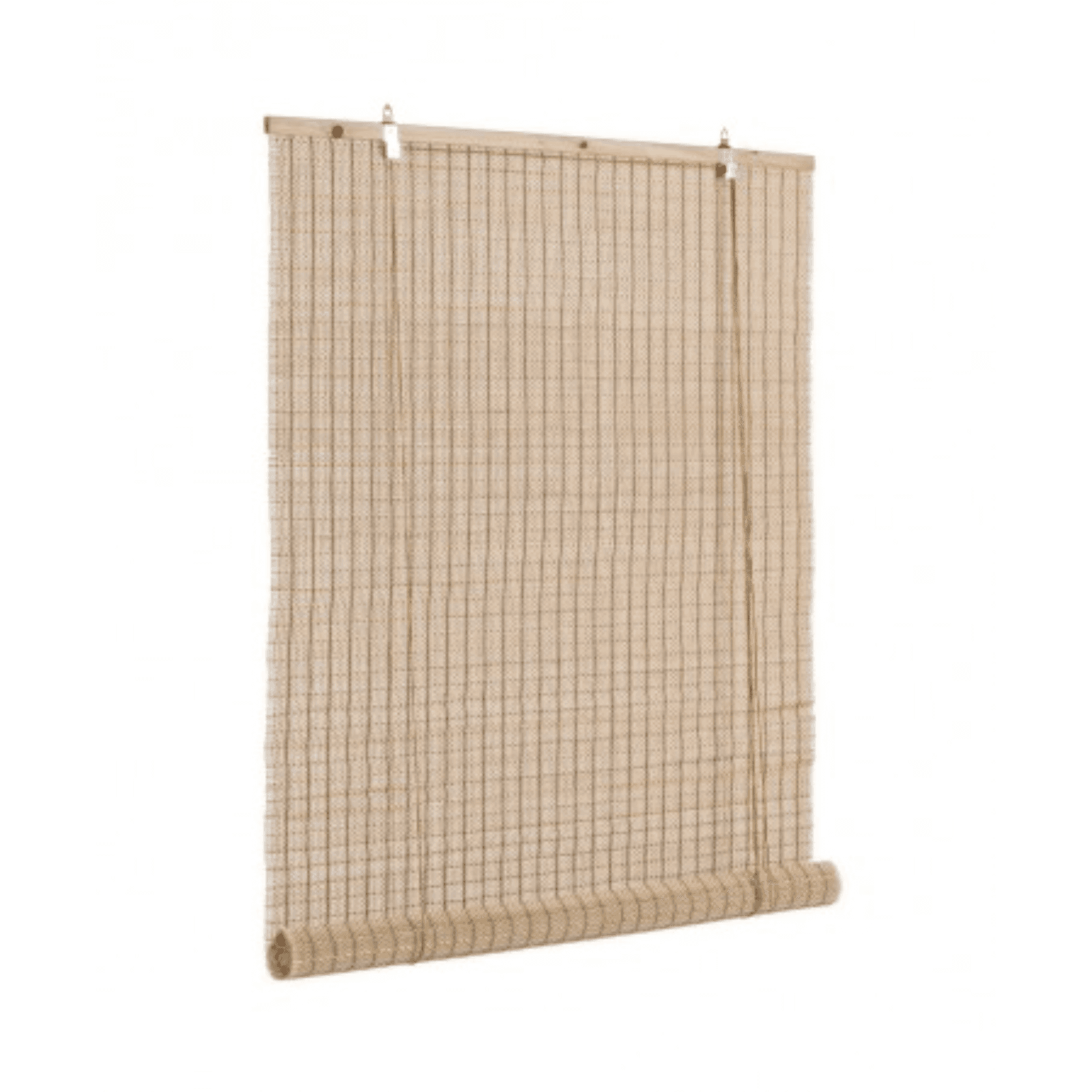 Tenda Anna naturale in bamboo, barre in legno e filo di poliestere copertura 75% - 4