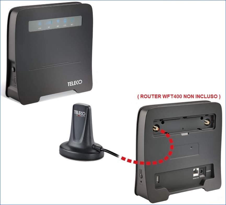 Antenna Esterna GSM 3G/4G/LTE per camper TELECO TA095 in Antenne TV DFP Elettronica Store - Scafati, commercioVirtuoso.it