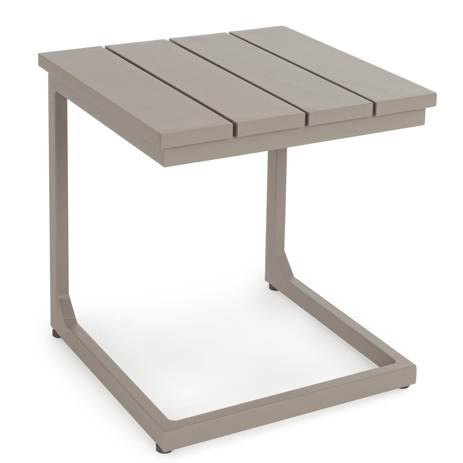 Tavolino da caffe "Skipper" per lettino da esterno e giardino 40 cm in alluminio - 12