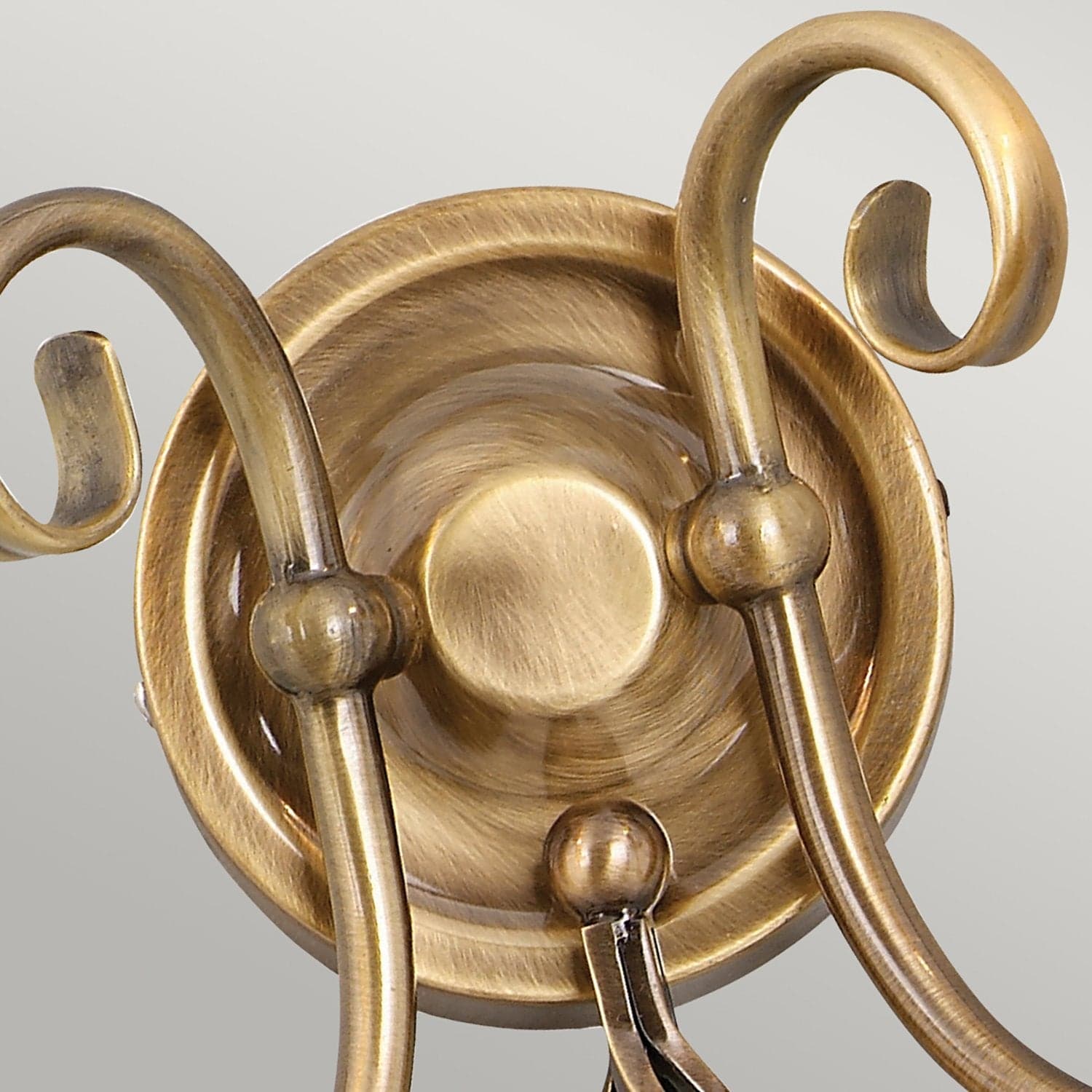 Applique Classica Artisan Acciaio Ottone Anticato 2 Luci E14 in Lampade a sospensione LuceArt - Montecorvino Pugliano, commercioVirtuoso.it