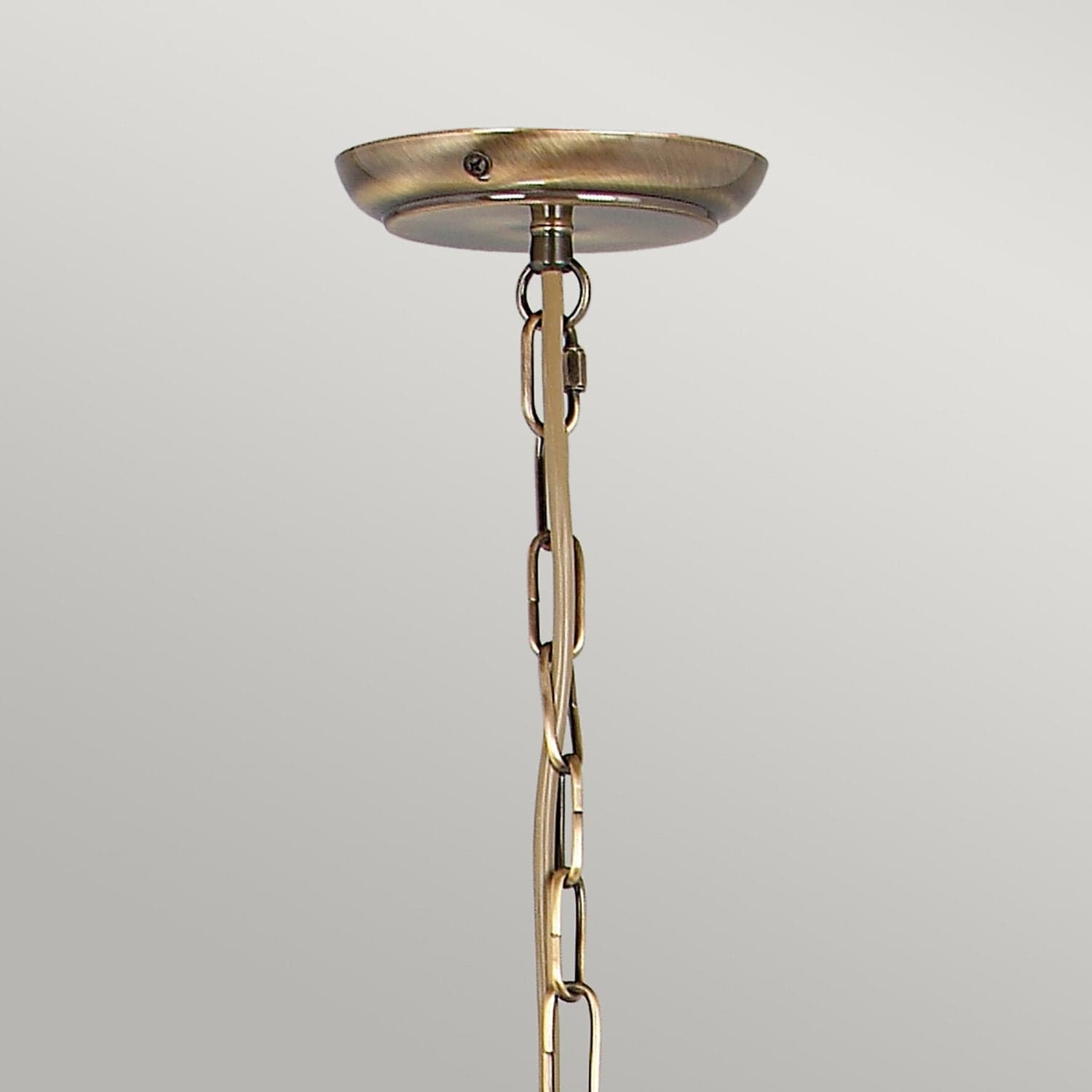 Lampadario Classico Artisan Acciaio Ottone Anticato 3 Luci E14 in Lampadari LuceArt - Montecorvino Pugliano, commercioVirtuoso.it