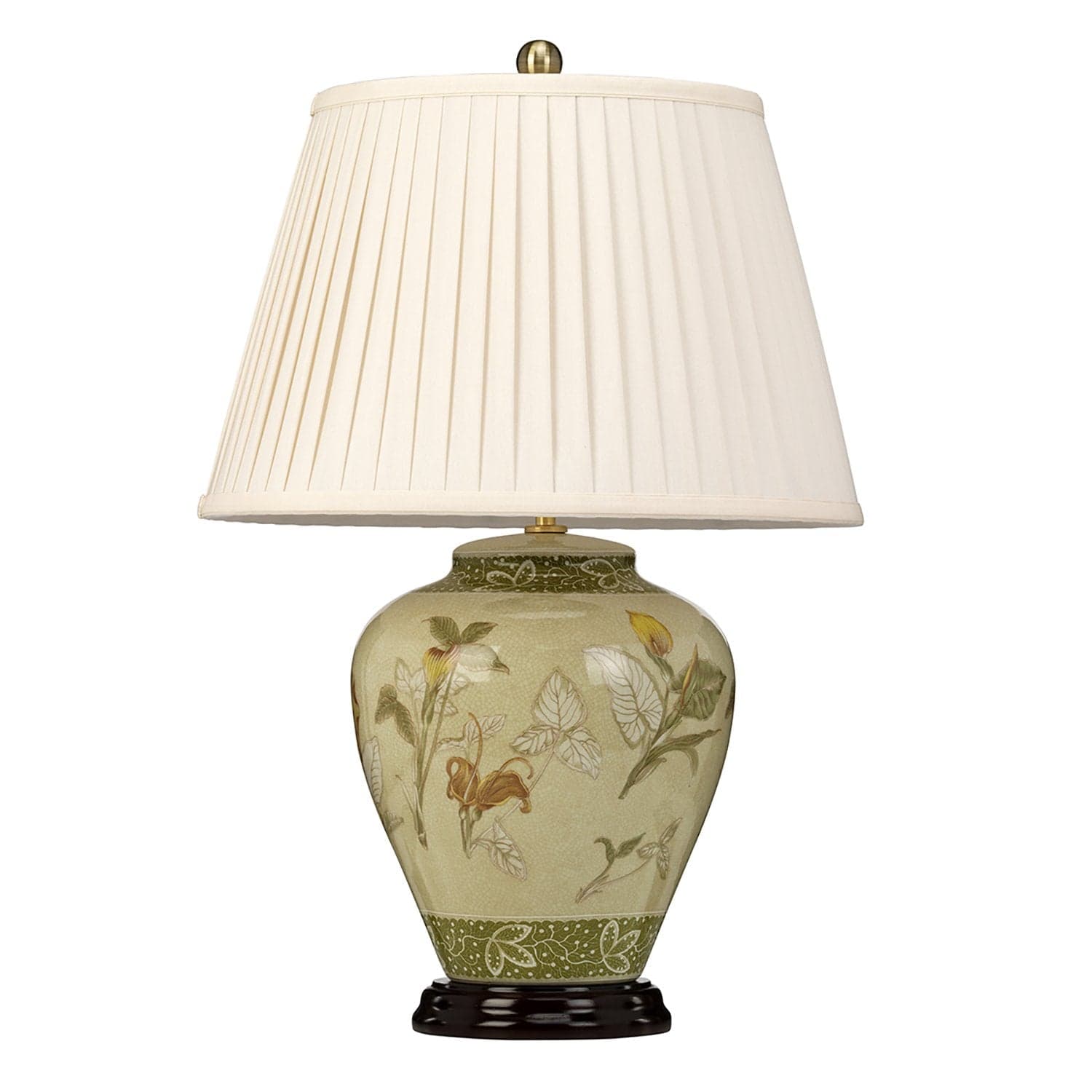 Lampada Scrivania Contemporanea Arum Lily Porcellana Ottone Anticato 1 Luce E27 in Lampade da lavoro LuceArt - Montecorvino Pugliano, commercioVirtuoso.it