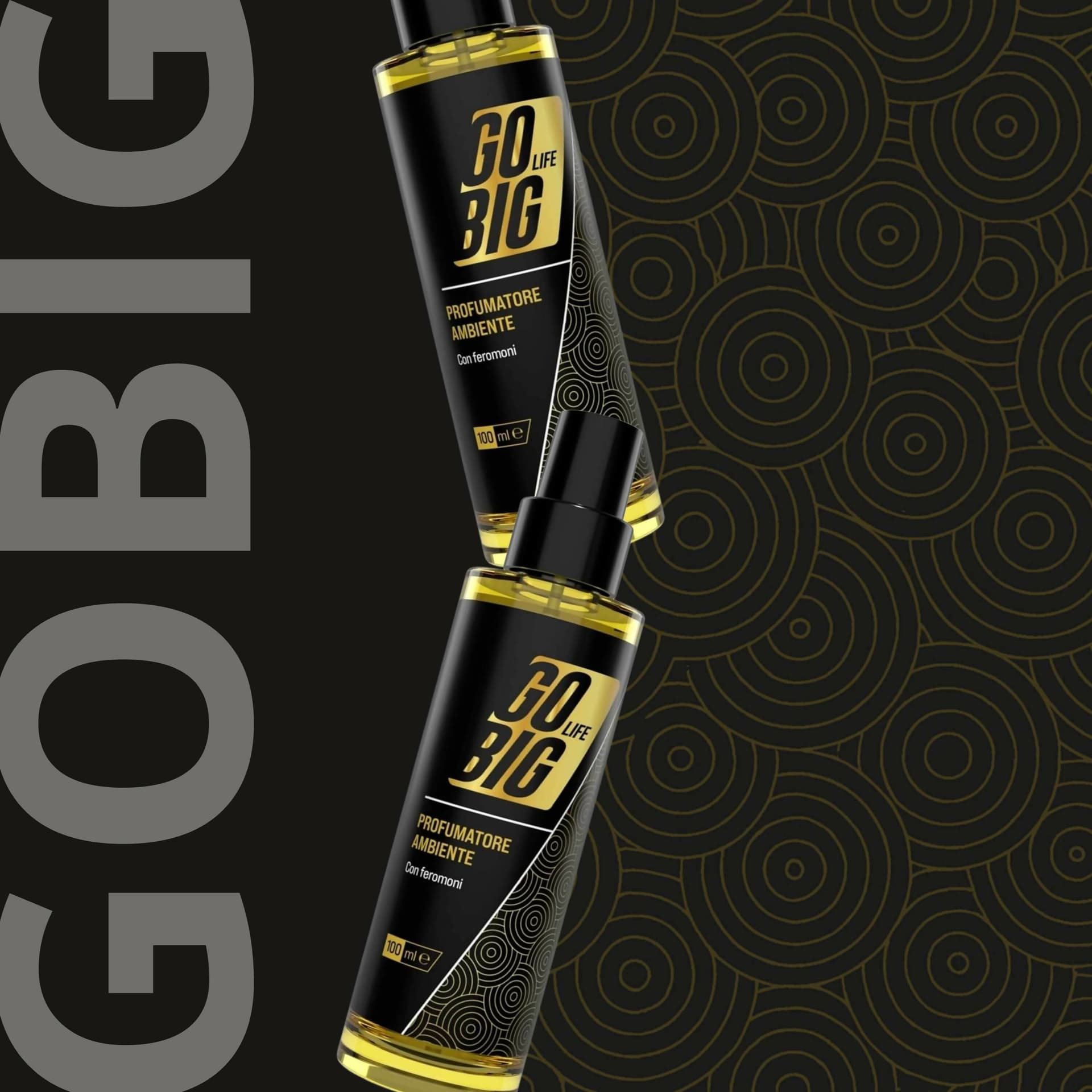 Gobig life profumatore ambiente e tessuti ai feromoni | fragranza seducente per lenzuola, divani e ambienti | aumenta l'attrazione e la passione in casa | diffusore elegante e accogliente in Spray profumati per la stanza BasketGuru Italia - Palermo, commercioVirtuoso.it