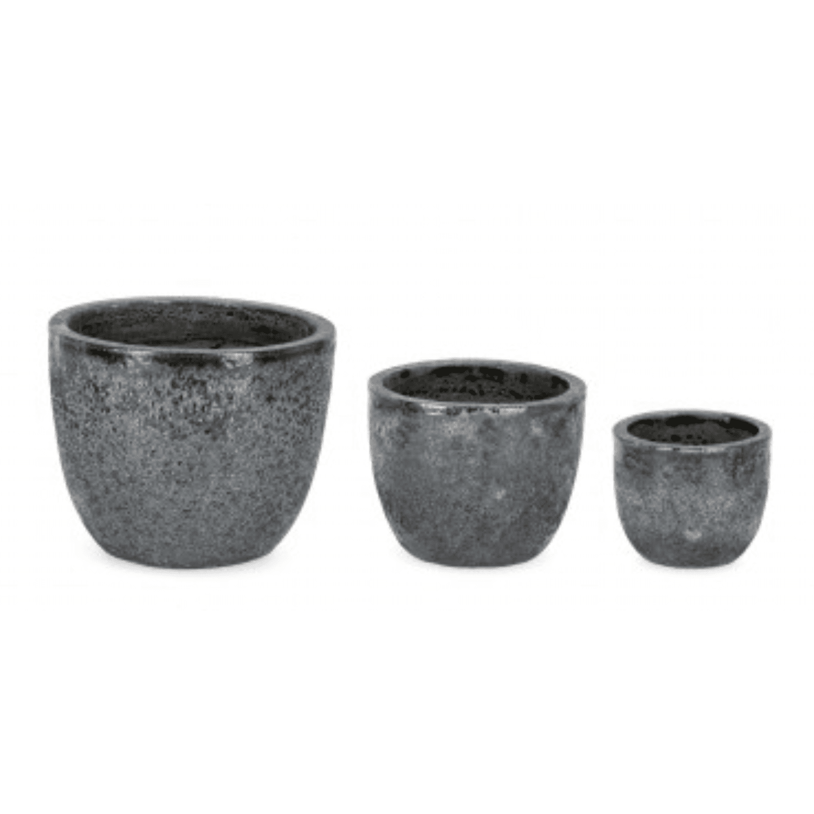 Set 3 PortaVaso Duyen Svas in terracotta smaltata per uso interno ed esterno. - 6