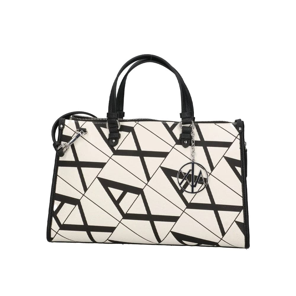 ARMANI EXCHANGE borsa a mano white & black art.XW000400 in Borse a spalla Bilello Shop - San Giovanni in Fiore, commercioVirtuoso.it