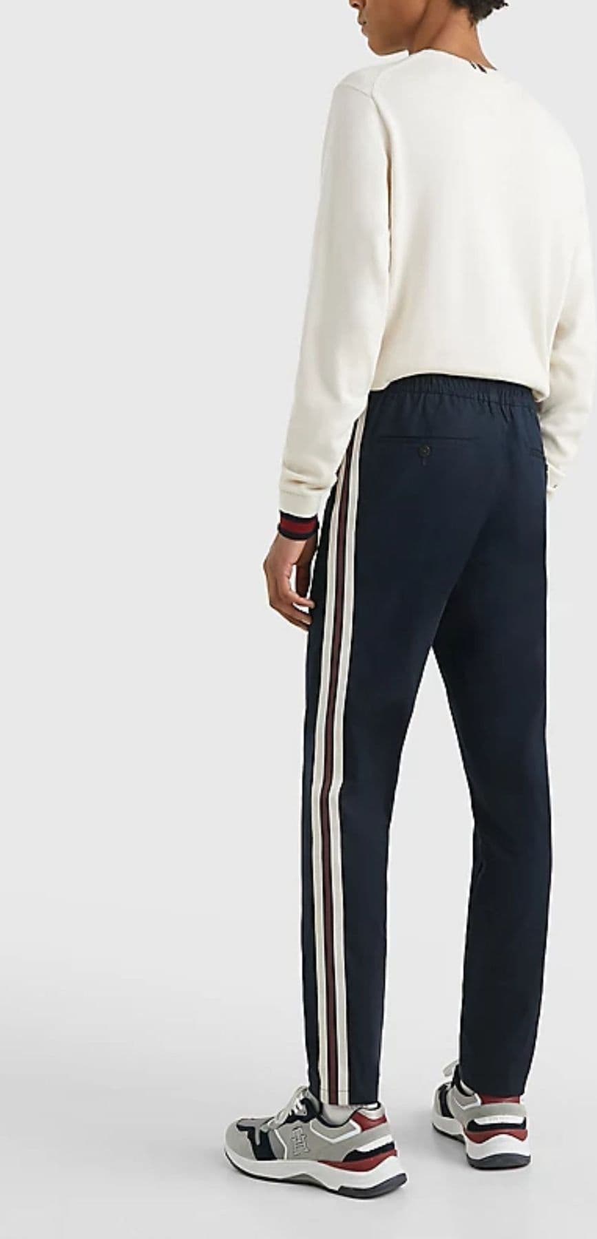 Tommy Hilfiger Pantaloni CHELSEA PULL ON SIDE TAPE da uomo in Pantaloni Drestige - Casamassima, commercioVirtuoso.it