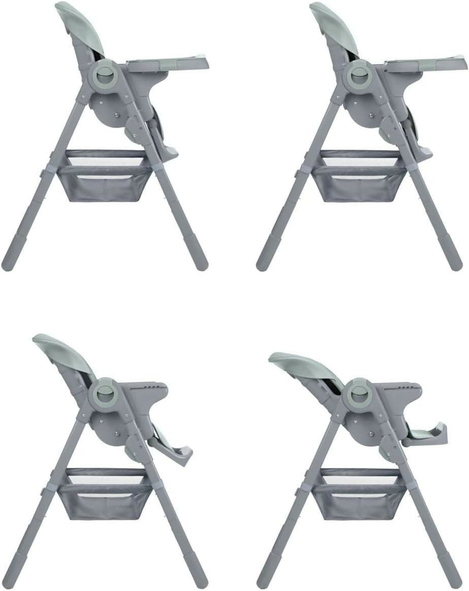 KIKKABOO Seggiolone COMFY+ , regolabile in altezza, con cinture, doppio vassoio, pieghevole, chiusura compatta, comodo, colore MINT, verde menta in Seggioloni Sanitaria Gioia del Bimbo - Villa San Giovanni, commercioVirtuoso.it
