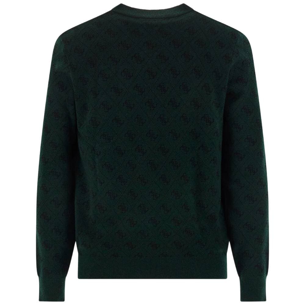 Guess pullover verde logo 4G HUMBERT M5YR10 Z3OE2 F8OJ in Felpe senza cappuccio Prodotti di Classe - Nocera Superiore, commercioVirtuoso.it