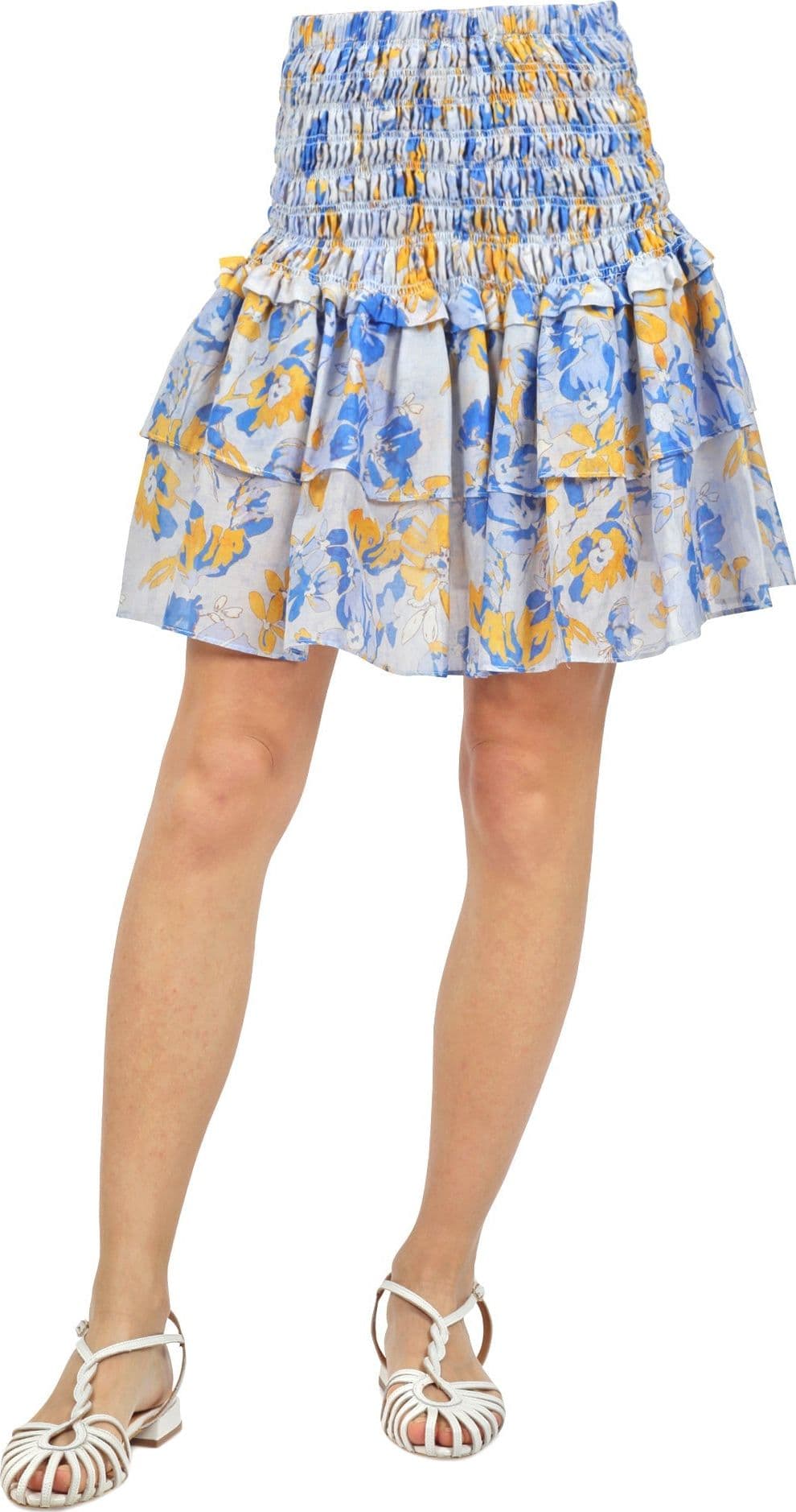 JUCCA Jucca - Gonna - 410804 - Fantasia Azzurro da donna in Gonne Drestige - Casamassima, commercioVirtuoso.it