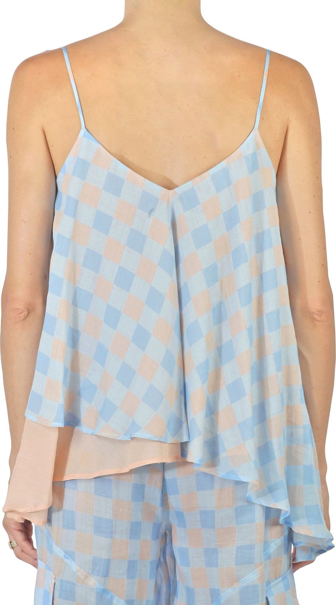 Semi-Couture Semi Couture - Top - 431790 - Fantasia Azzurro da donna in Canotte e top Drestige - Casamassima, commercioVirtuoso.it