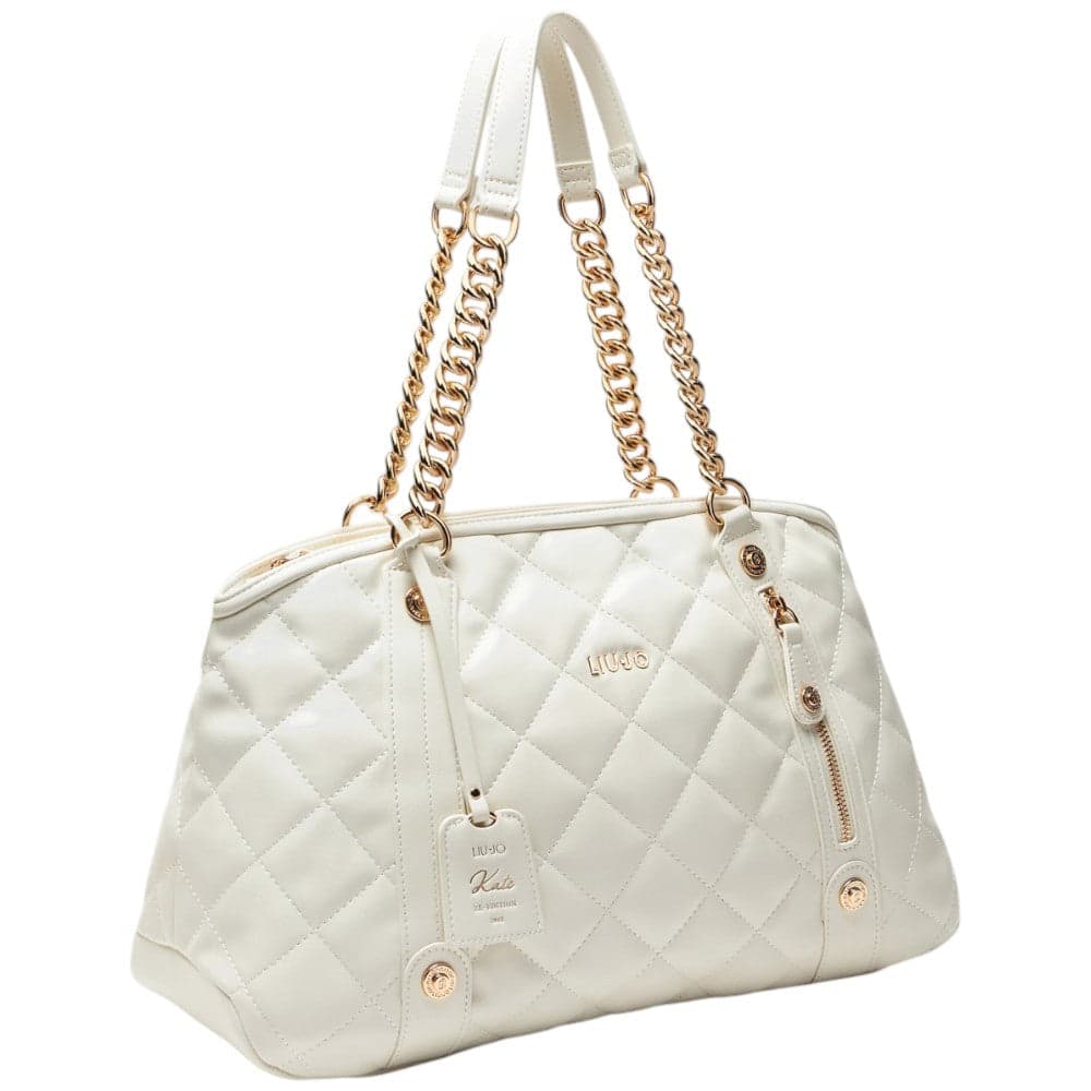 Liu Jo borsa tote crema trapuntata linea Kate AA5132D0001 Borse Liu Jo