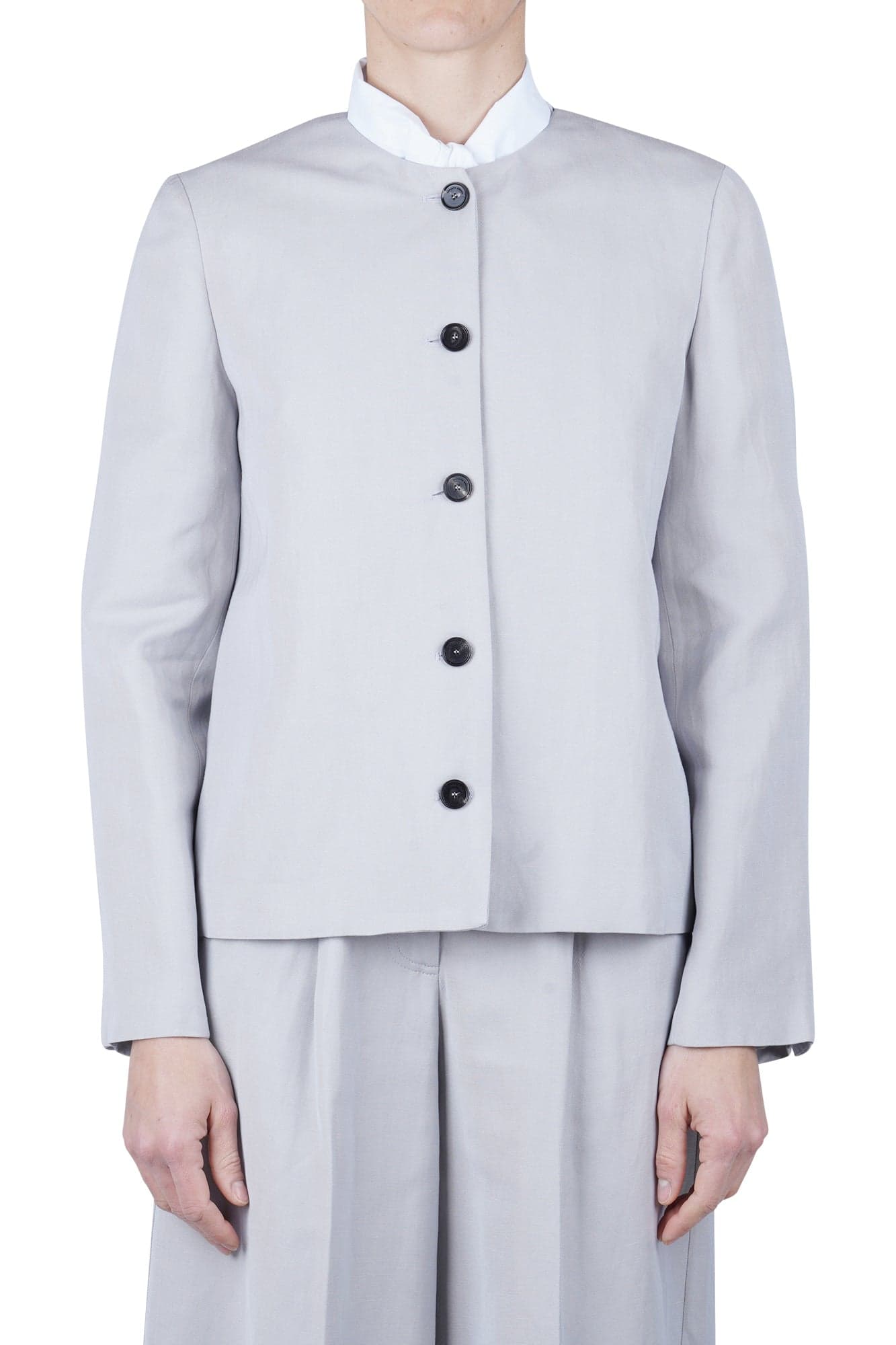 Liviana Conti - Giacca - 470805 - Grigio chiaro da donna in Giacche da abito e blazer Drestige - Casamassima, commercioVirtuoso.it