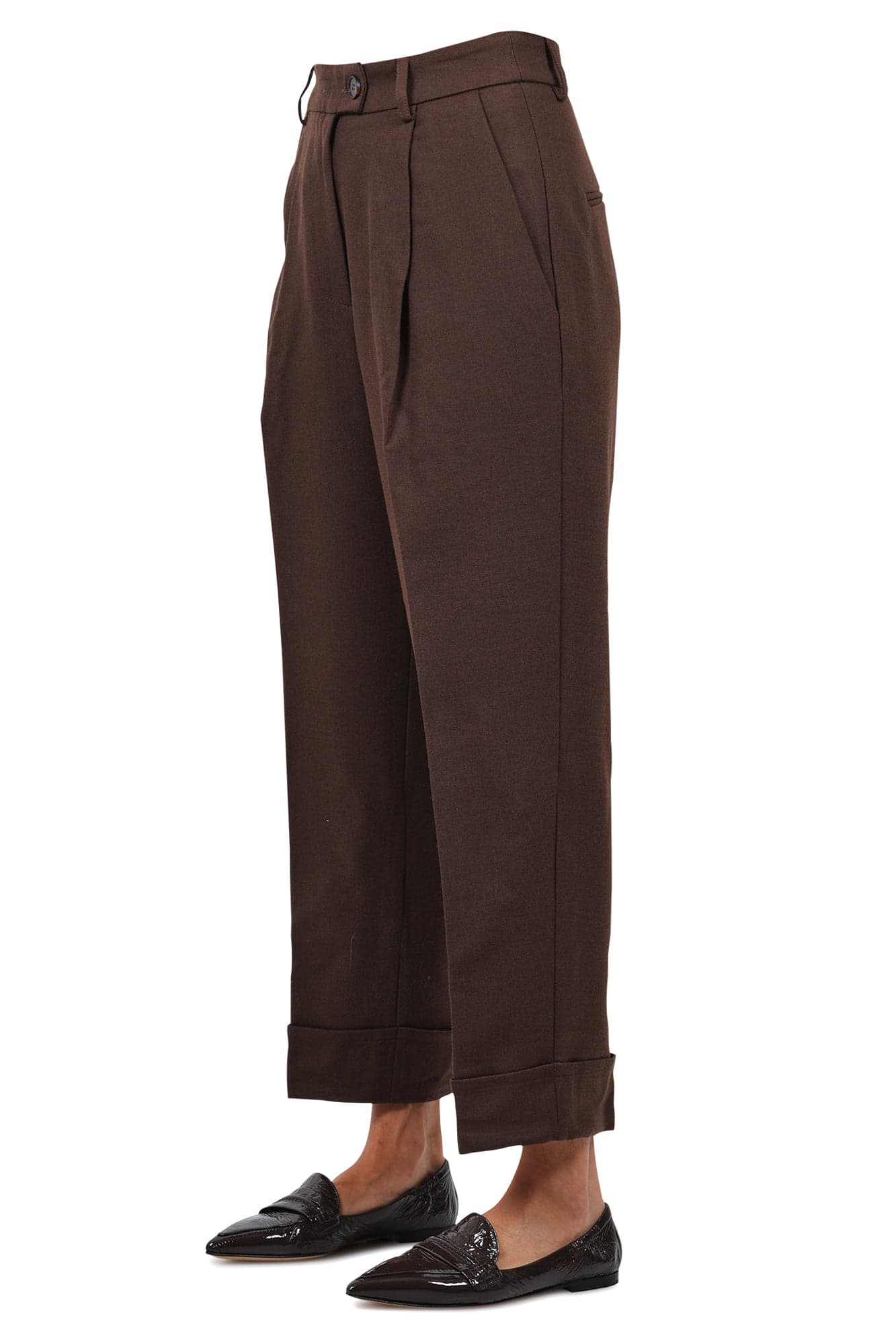 LA FEMME BLANCHE La Femme Blanche - Pantalone - 461494 - Marrone da donna in Pantaloni sportivi Drestige - Casamassima, commercioVirtuoso.it