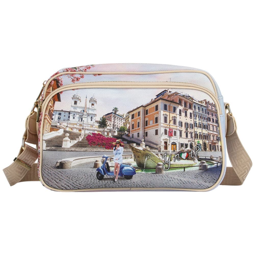YNot borsa a tracolla reporter stampa Vacanza Romana YES331S5