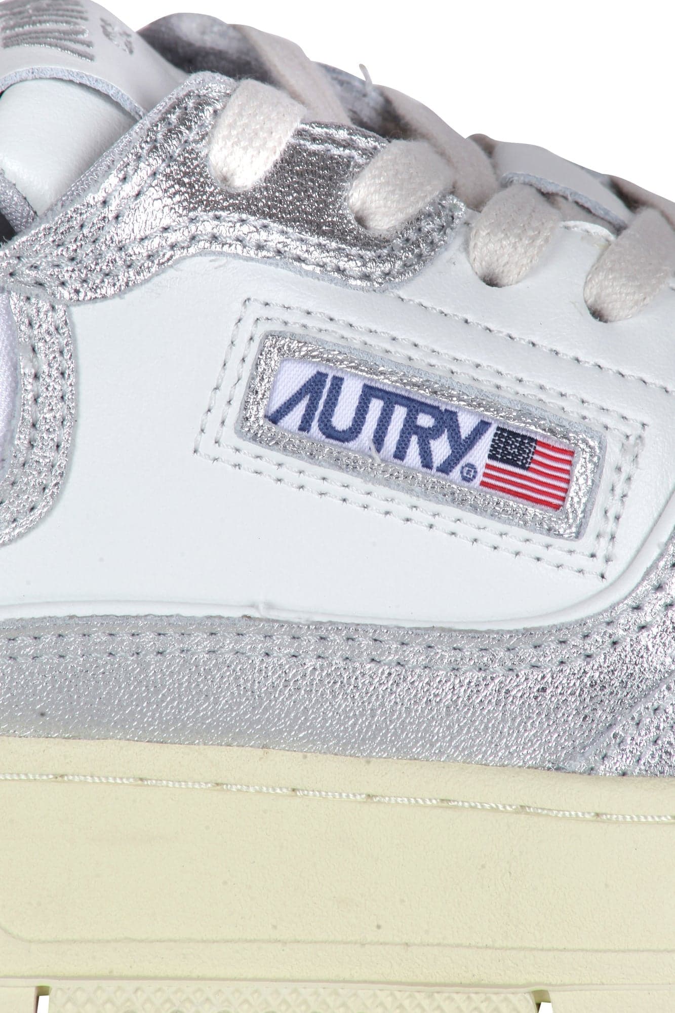 AUTRY Autry - Sneakers - 460607 - Bianco/Argento da donna in Sneaker casual Drestige - Casamassima, commercioVirtuoso.it