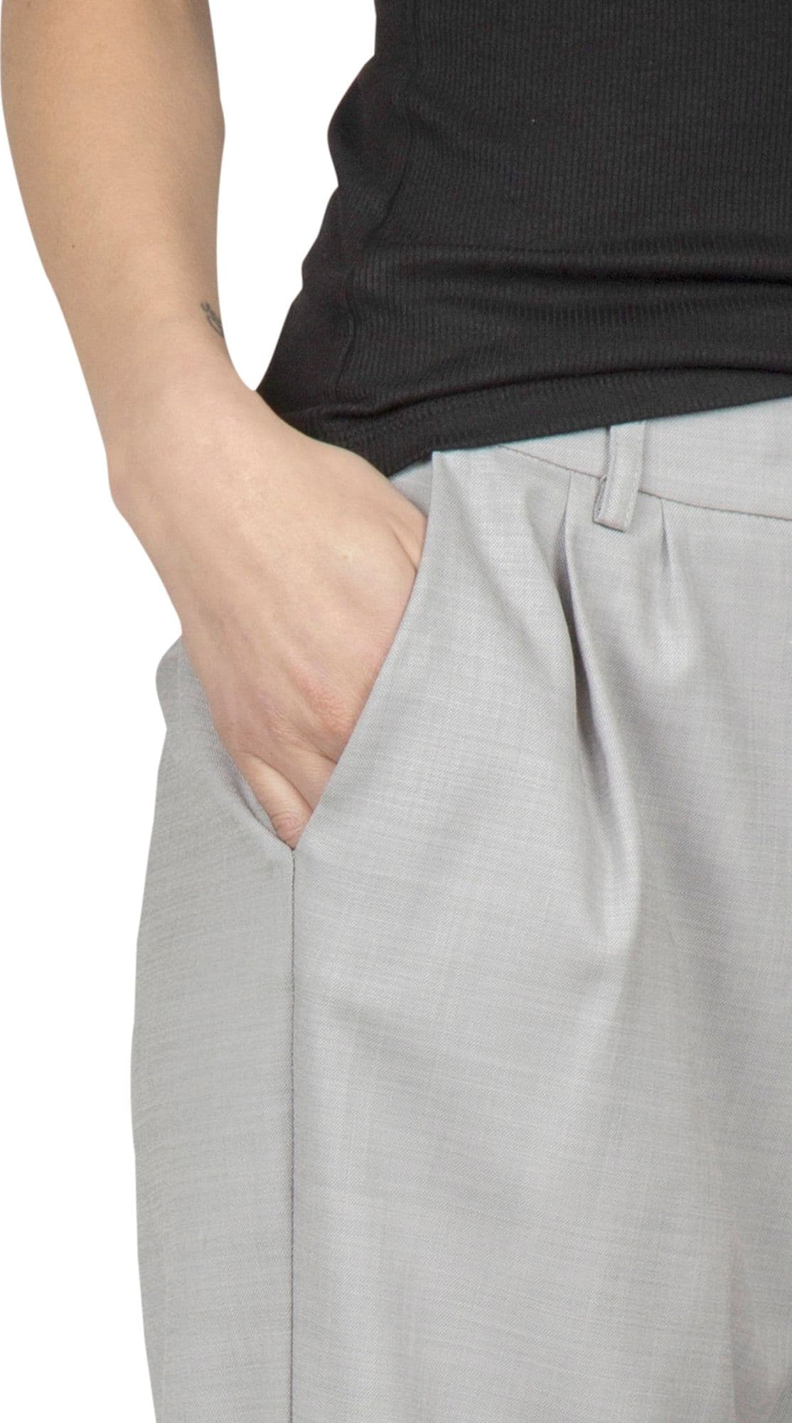 SO ALLURE So Allure - Pantalone - 450035 - Grigio da donna in Pantaloni Drestige - Casamassima, commercioVirtuoso.it