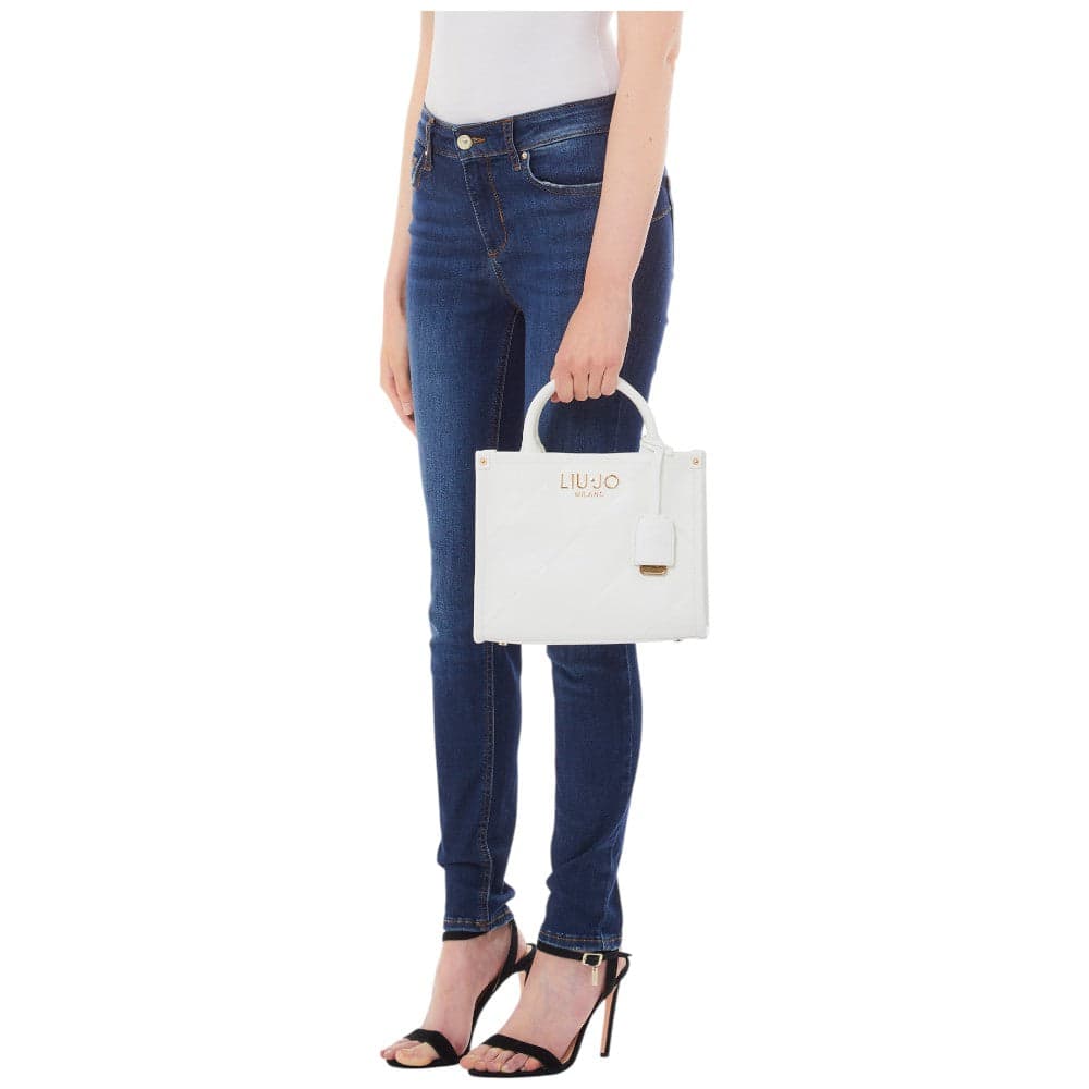 Liu Jo borsa tote small bianca Ridhi AA5192E0778 Borse Liu Jo