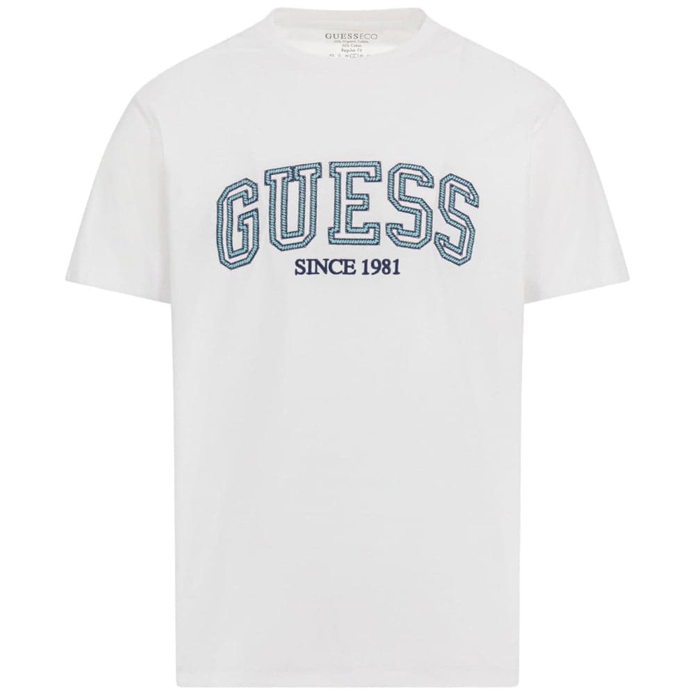 Guess t-shirt bianca logo College M4GI62 I3Z14 T-shirt Guess