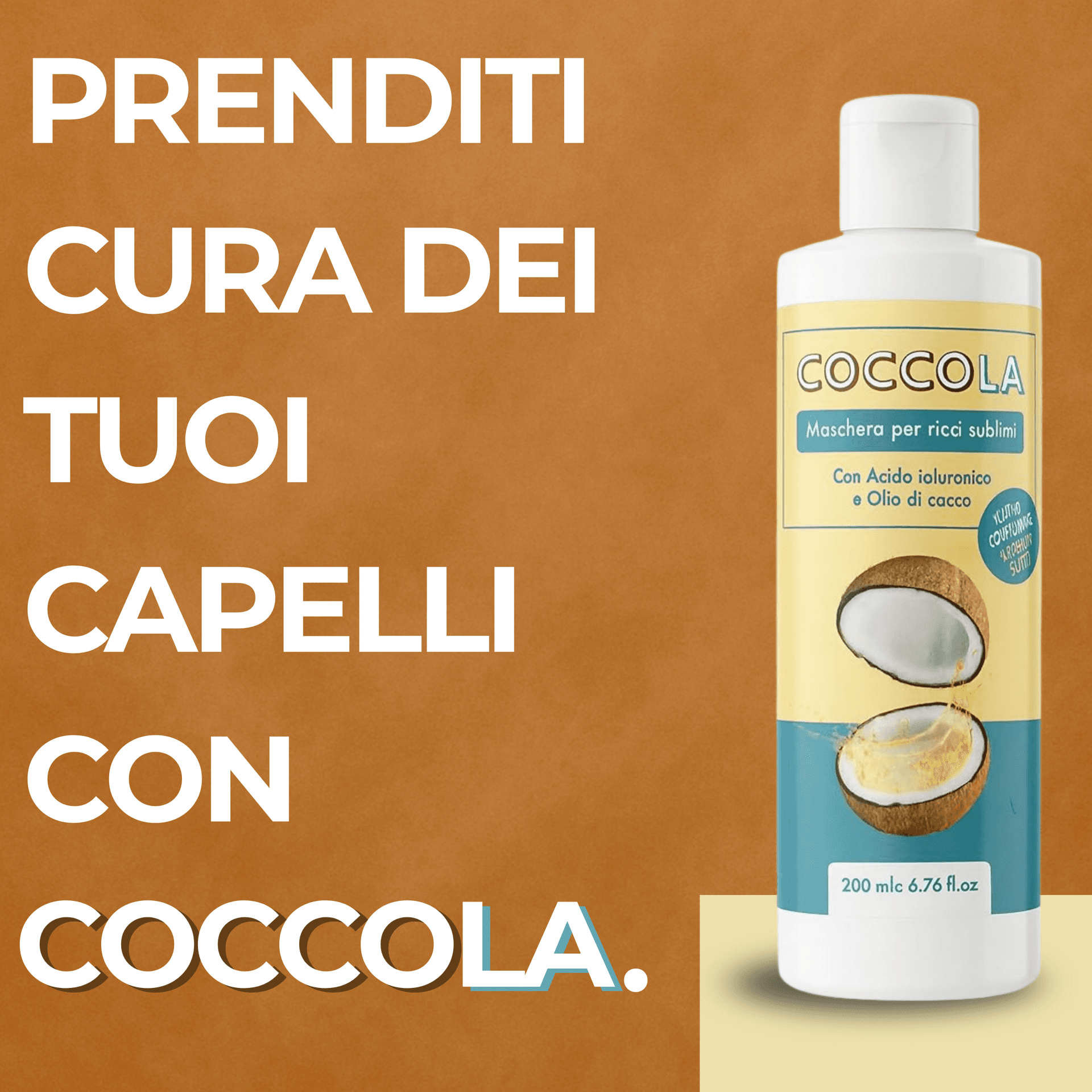 Coccola Maschera Capelli Ricci – Trattamento Professionale con Cheratina – Nutre, Districa e Idrata – Per Capelli Secchi, Crespi e Ribelli – 200ml – AlohaLabs in Maschere per capelli BasketGuru Italia - Palermo, commercioVirtuoso.it