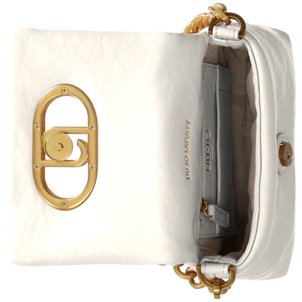 Liu Jo borsa a tracolla crossbody bianca linea LaPuffy AA5269E0886 Borse Liu Jo