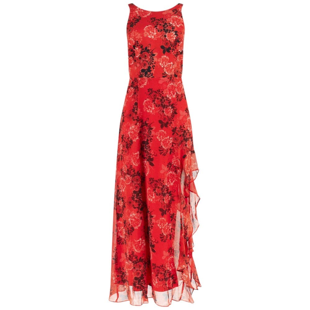 Guess vestito lungo rosso Evangelina W4RK08 WCWF2 Vestiti Guess