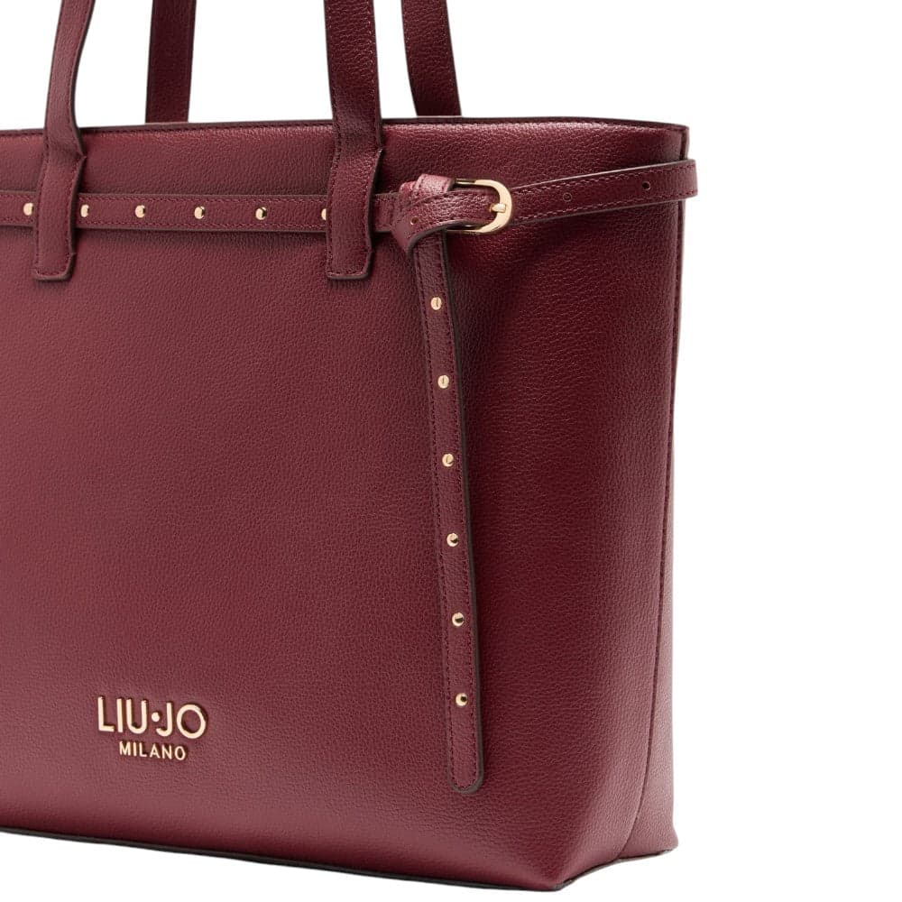 Liu Jo borsa tote rosso vino AF5135E0058-91726 in Borse Tote Prodotti di Classe - Nocera Superiore, commercioVirtuoso.it