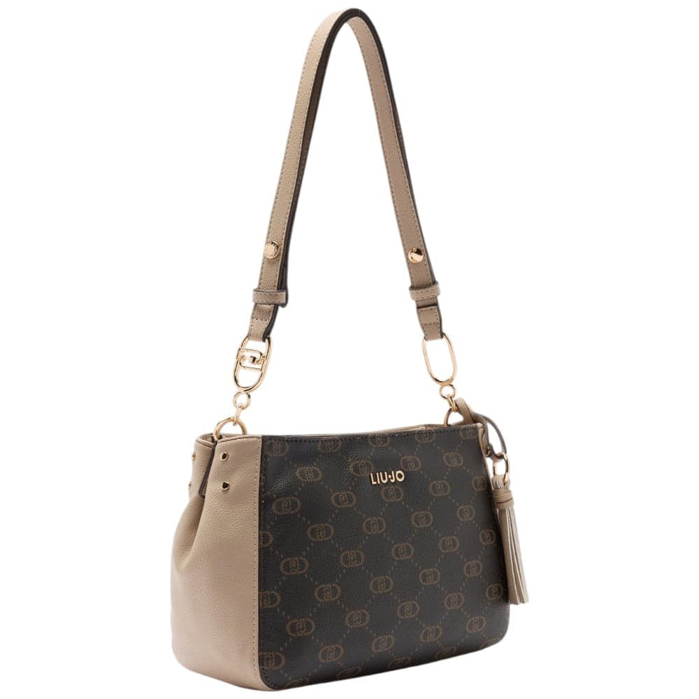 Liu Jo borsa a spalla crossbody beige AF5116E0053-51308 in Borse a spalla Prodotti di Classe - Nocera Superiore, commercioVirtuoso.it