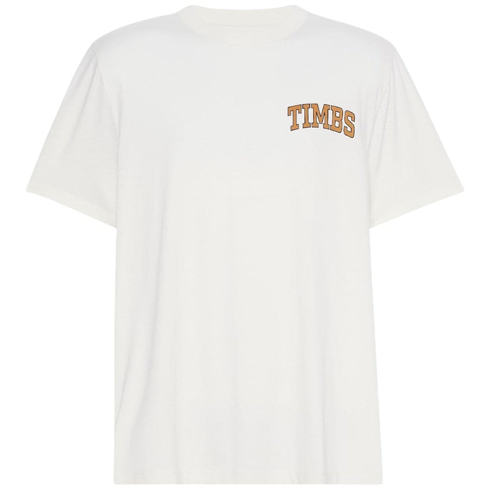Timberland t-shirt vintage white logo grafico Timberland TB0A6GP3CM9 T-shirt Timberland