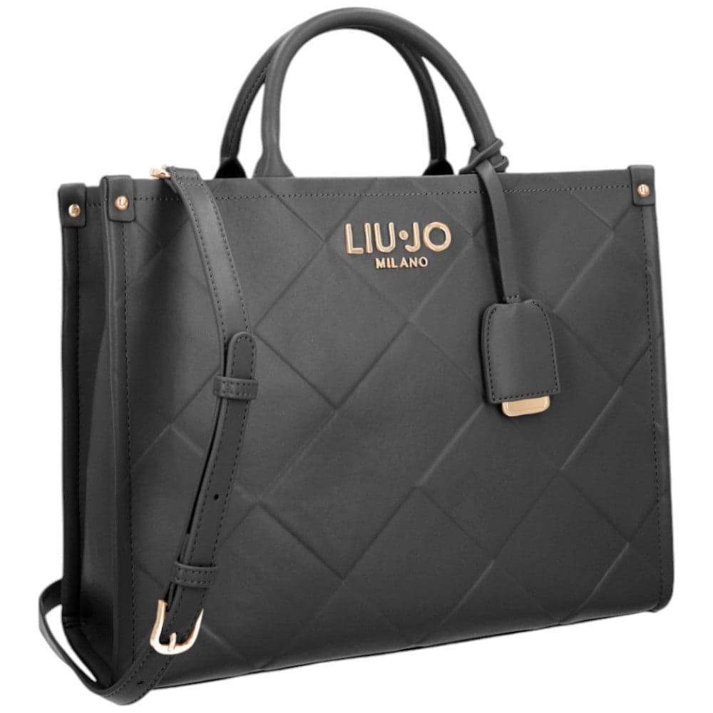 Liu Jo borsa tote media nera Ridhi AA5206E0778 Borse Liu Jo