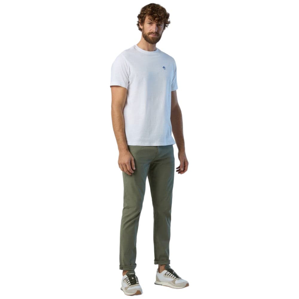 North Sails t-shirt bianca basic 692970 in T-shirt Prodotti di Classe - Nocera Superiore, commercioVirtuoso.it