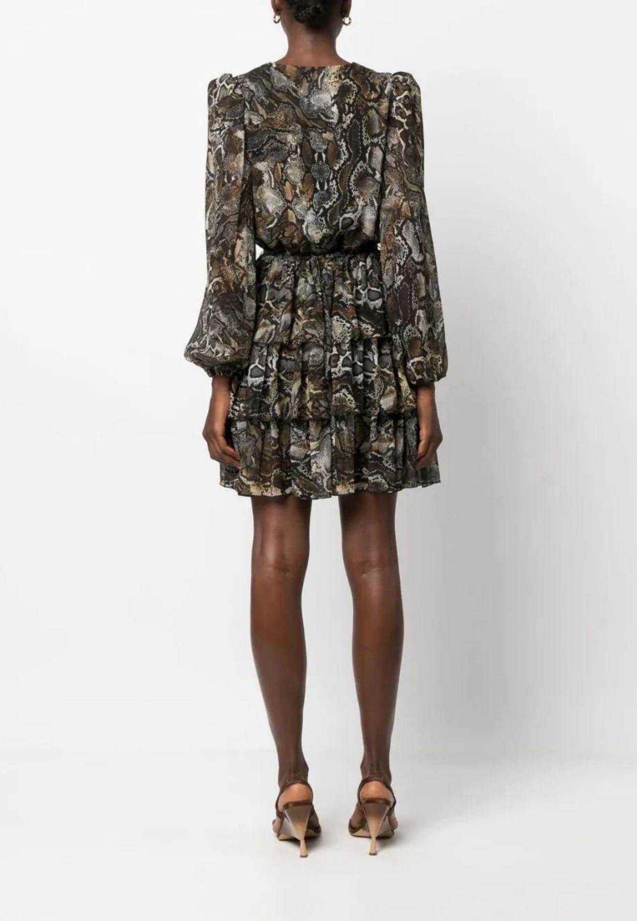 JUST CAVALLI Abito PL GEORGETTE PR PYTON da donna in Casual Drestige - Casamassima, commercioVirtuoso.it