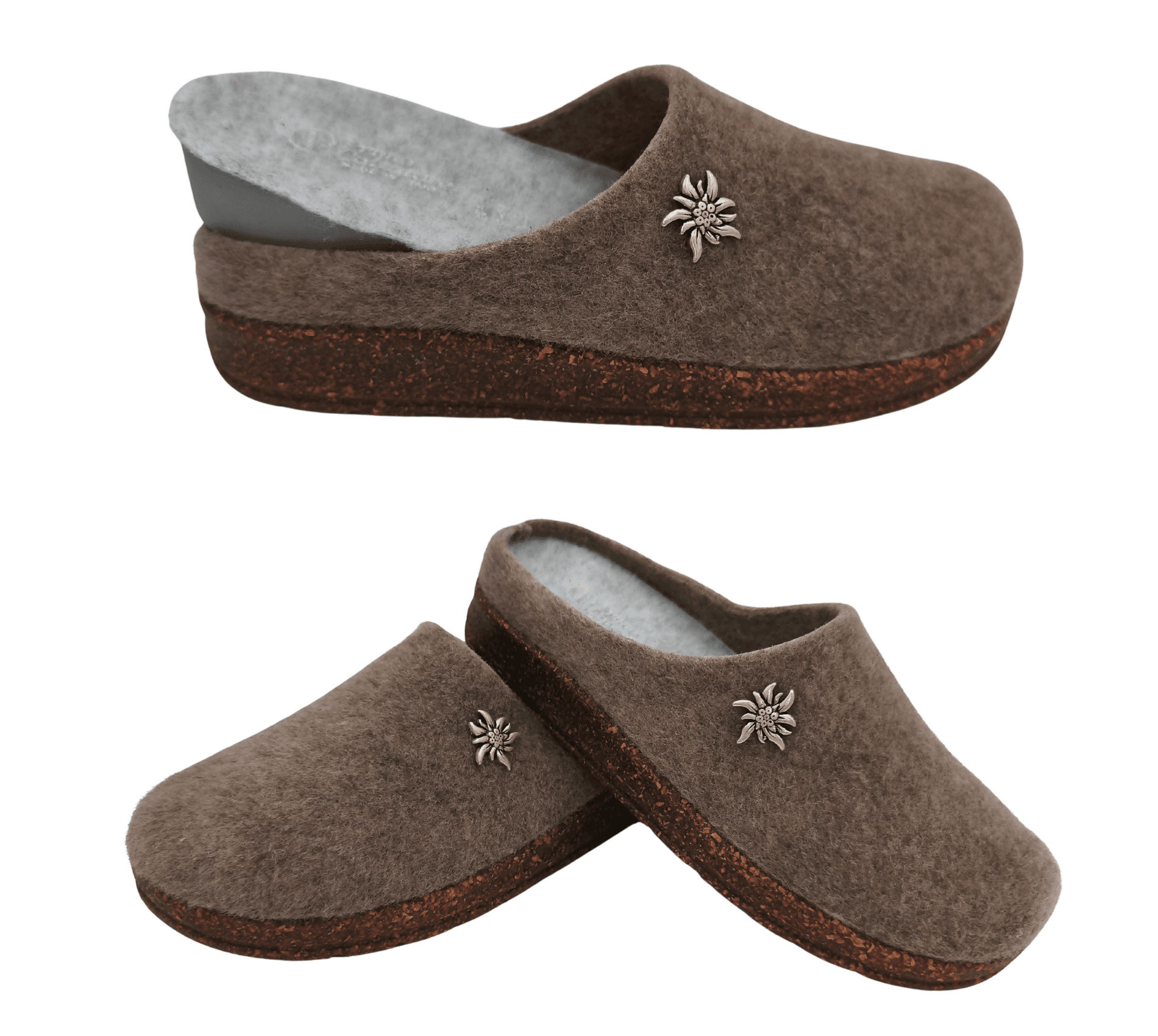 Ciabatte Tirolesi da Donna, Pantofole Invernali da Casa, Sottopiede Estraibile, 100% Made in Italy in Sandali moda Primo Calzature - Venezia, commercioVirtuoso.it