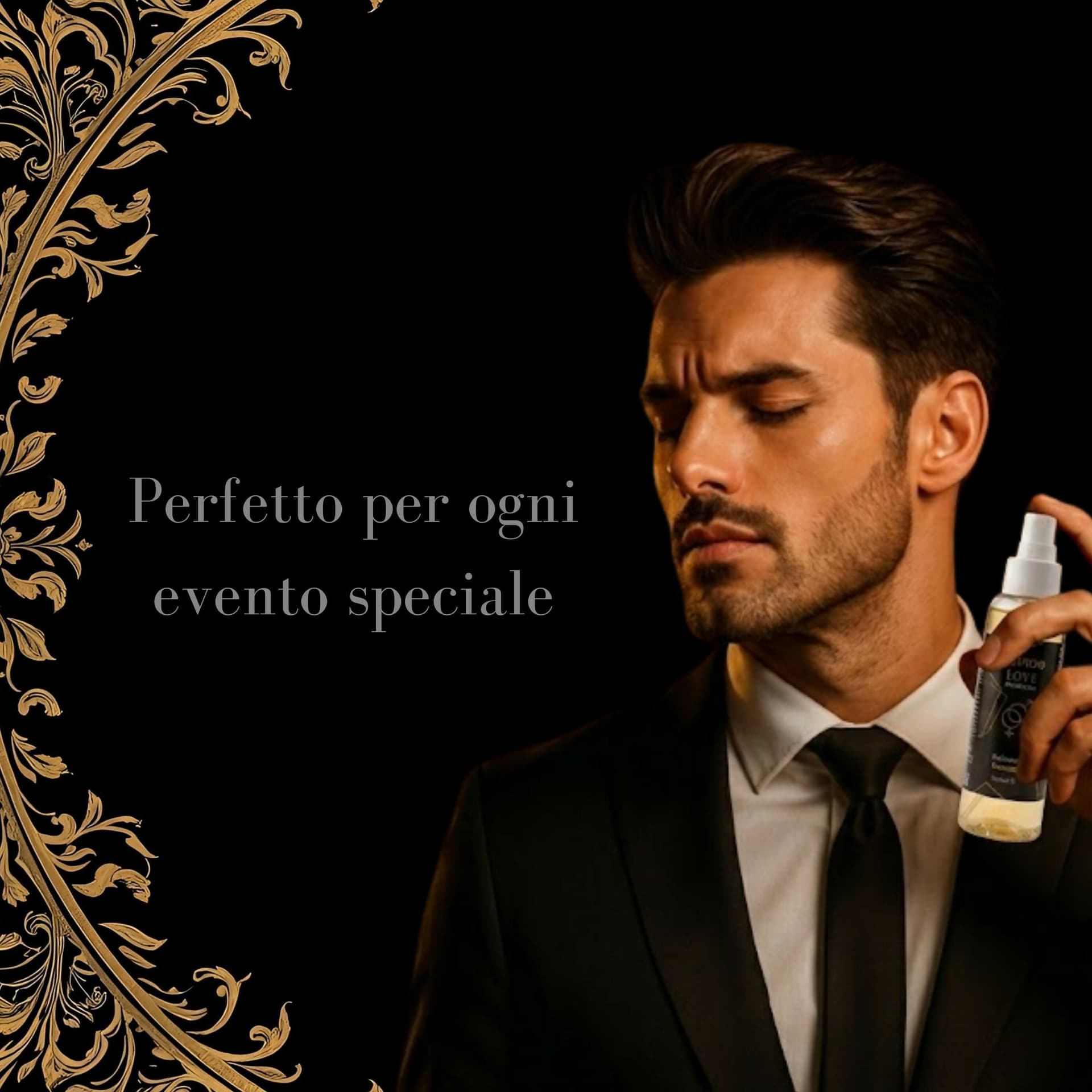 Cupido love - profumo attrattivo feromonico uomo da 100ml, fragranza fresca per attrazione e sicurezza personale, con feromoni naturali per aumentare l'attrattiva e la connessione tra le persone in Estratto di profumo BasketGuru Italia - Palermo, commercioVirtuoso.it