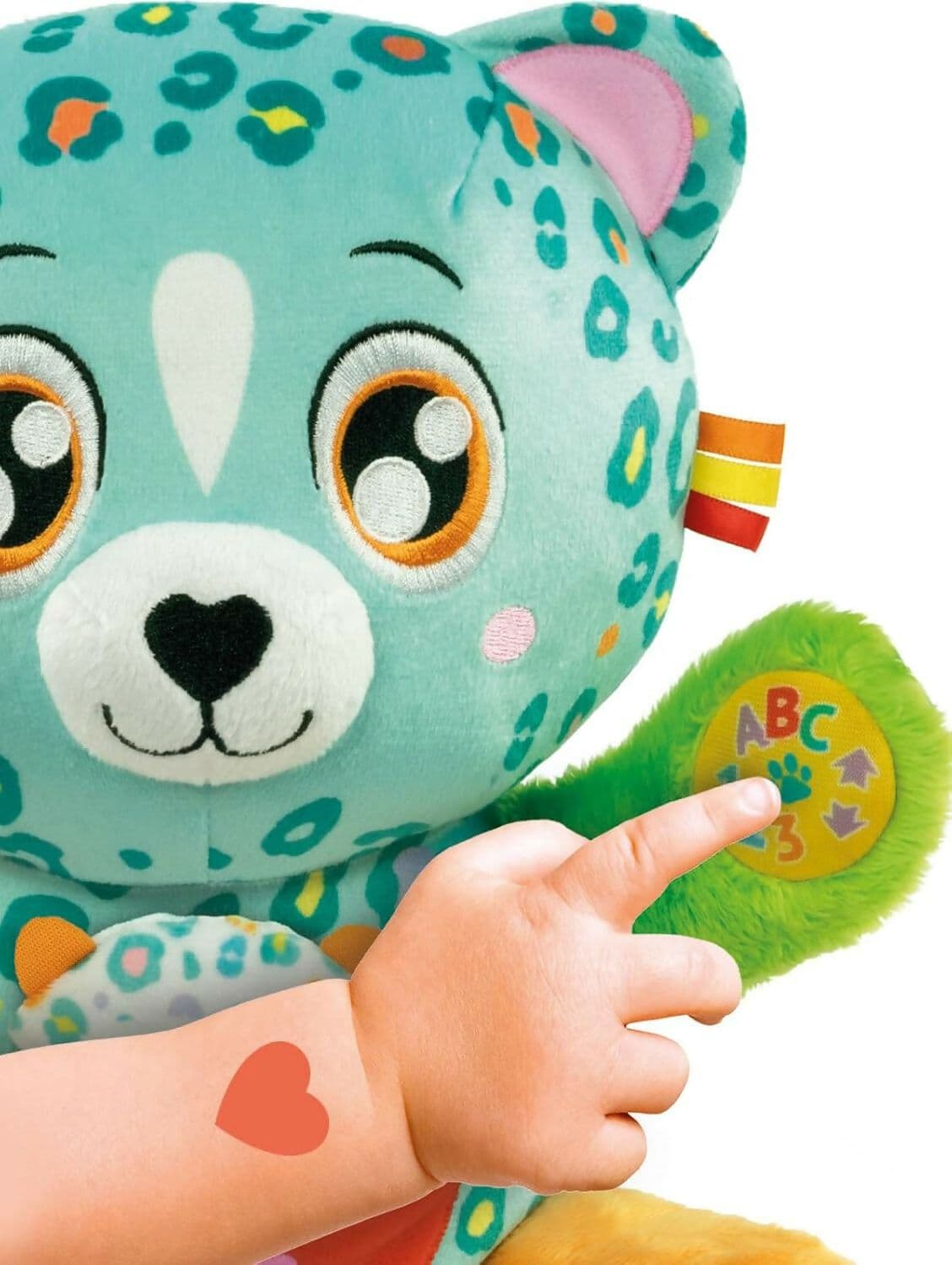 Clementoni Baby - Cleo e Leo - dolci leopardi - Peluche Parlante Interattivo, Gioco Educativo Prima Infanzia Bambini 6 Mesi, Gioco Pupazzo Neonato, Musicale, Luci e Suoni, Con Batterie, In Italiano in Animali di peluche Sanitaria Gioia del Bimbo - Villa San Giovanni, commercioVirtuoso.it