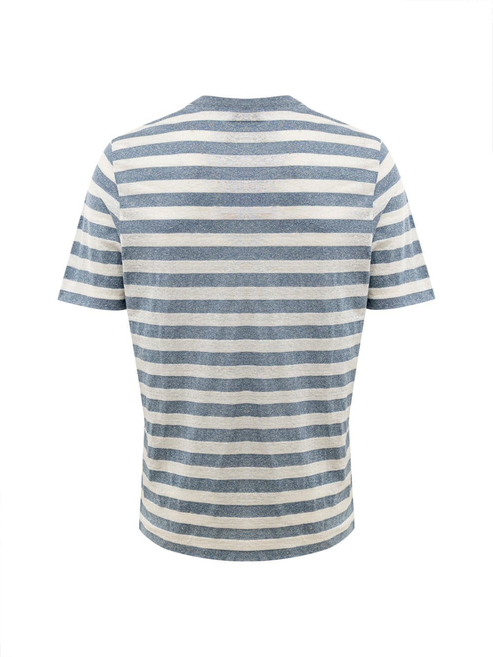 Gran Sasso T-Shirt a Righe in Cotone Fiammato da uomo in T-shirt Drestige - Casamassima, commercioVirtuoso.it