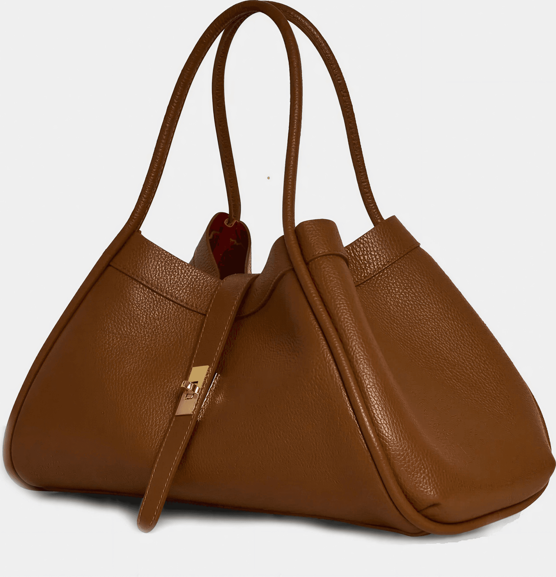 DOPPISASE Borsa tote in vera pelle Togo made in Italy 45x25x20 in Borse Tote Nanabags - Sesto Fiorentino, commercioVirtuoso.it
