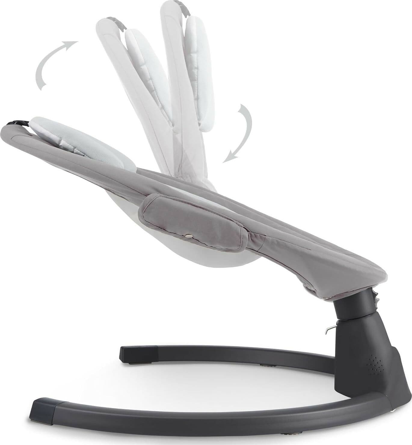 KIKKABOO Sdraietta Neonati Elettrica CODIE - Dondolo Elettrico per Neonati con Bluetooth, 5 Velocità, Schienale Regolabile, 10 Melodie, Fino a 9 kg, colore LIGHT GREY - GRIGIO CHIARO - con Telecomando - rilassante, calmante in Sdraiette e dondolini Sanitaria Gioia del Bimbo - Villa San Giovanni, commercioVirtuoso.it