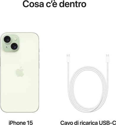 Apple Iphone 15 128Gb Verde Green EU in Cellulari e Smartphone Prezzo Bomba Store - Casalnuovo di Napoli, commercioVirtuoso.it