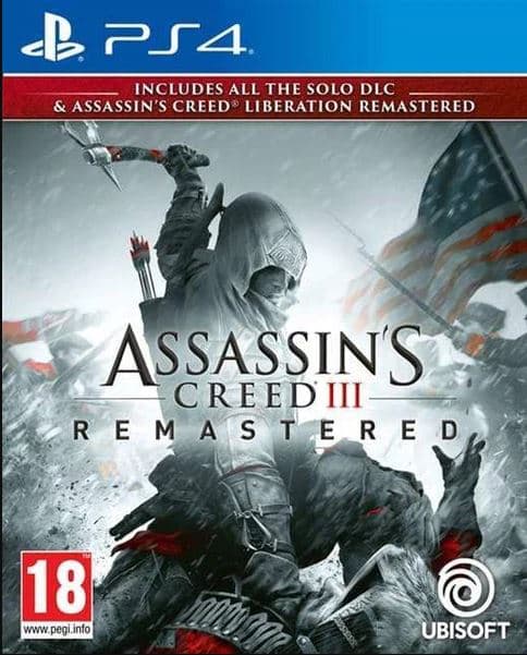 Assassin's Creed III Remastered PS4 UK in Giochi Prezzo Bomba Store - Casalnuovo di Napoli, commercioVirtuoso.it