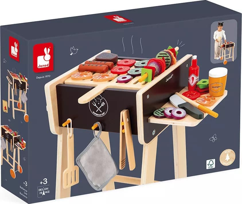 Gioco Barbecue Janod in Accessori cucina La Casa Del Bebè - Napoli, commercioVirtuoso.it