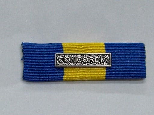 Concordia - Nastro / nastrino / medaglia in Medaglie Il Distintivo - Pesaro, commercioVirtuoso.it