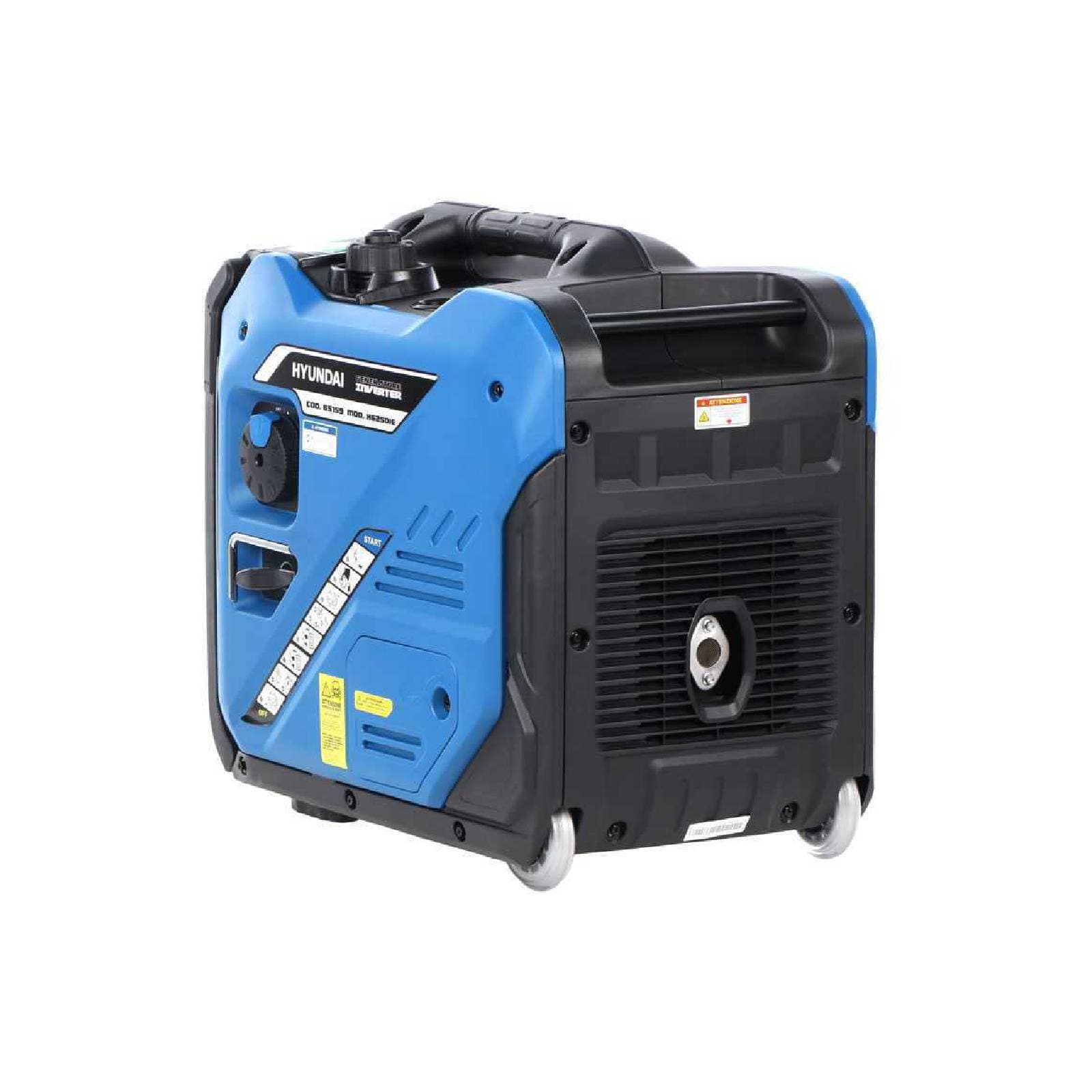Generatore inverter "65159" di tipo silenziato con funzionamento a benzina e avviamento elettrico 5,0 KW Hp 5,4 in Generatori La Zappa - Altamura, commercioVirtuoso.it