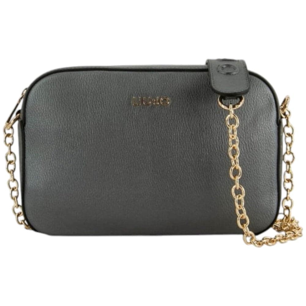 Liu Jo borsa a tracolla camera case antracite linea Jorah AF4259E0037