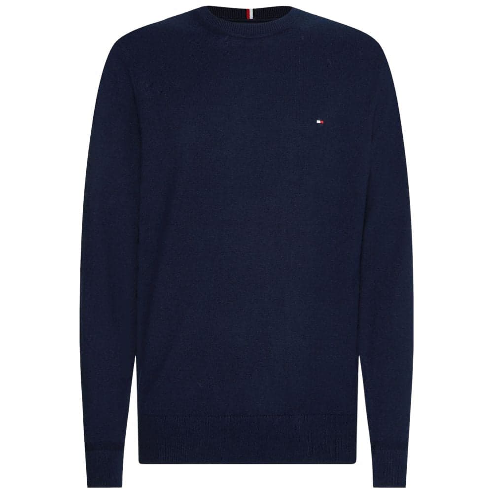 Tommy Hilfiger maglioncino uomo blu in Felpe senza cappuccio Prodotti di Classe - Nocera Superiore, commercioVirtuoso.it