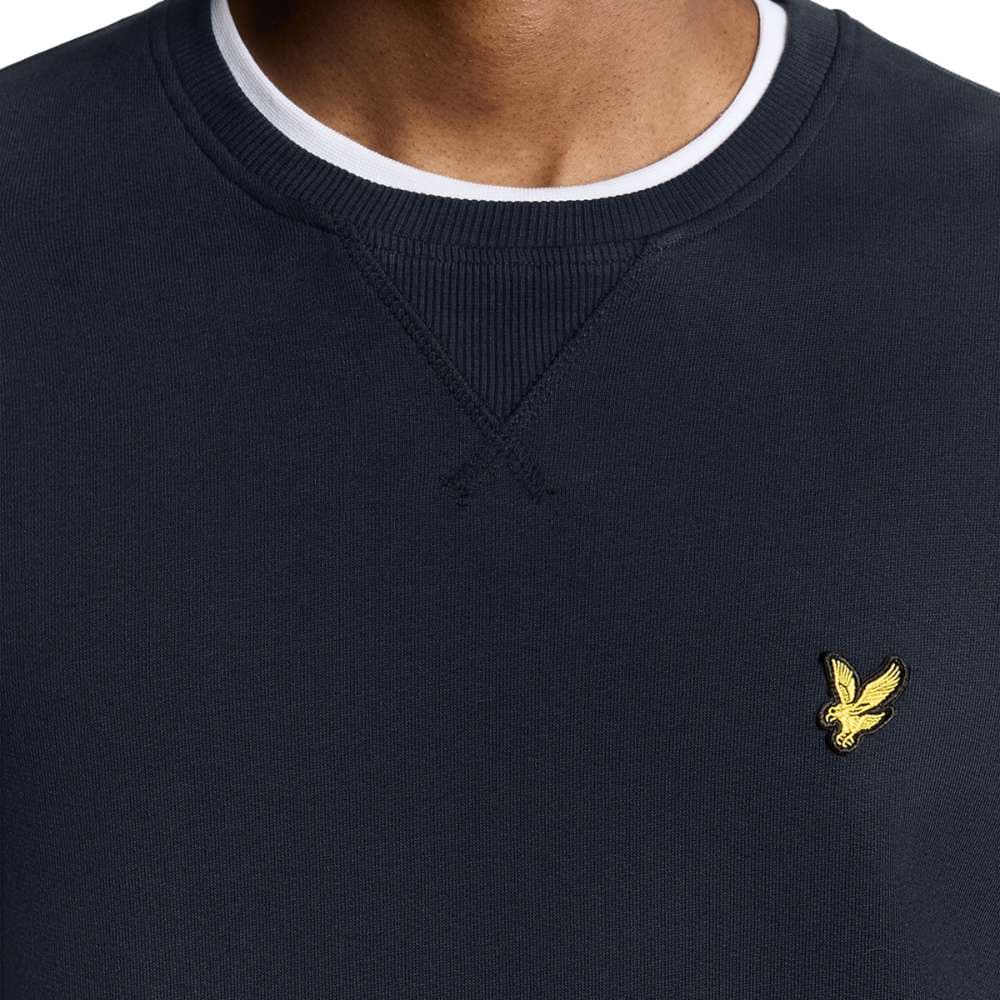 Lyle & Scott felpa dark navy ML424VOG in Felpe senza cappuccio Prodotti di Classe - Nocera Superiore, commercioVirtuoso.it